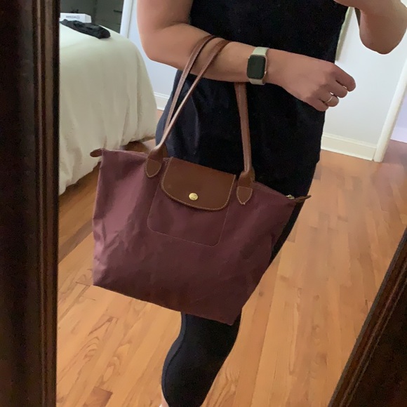 longchamp plum le pliage